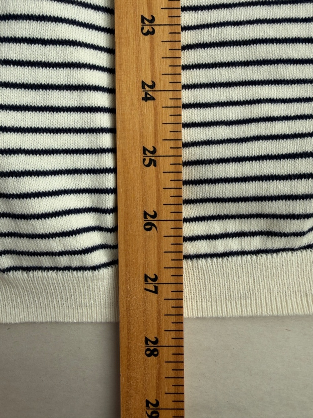 Long Wharf Supply Co. Men’s SeaWell Striped Knit Henley Size M - Picture 10 of 10